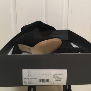 Over  the knee boots, size -7, Black